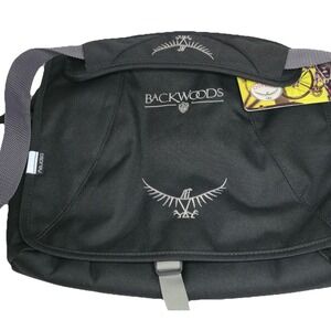 Osprey Momentum Flap Series Messenger Bag‎ Black Active Commute Performance